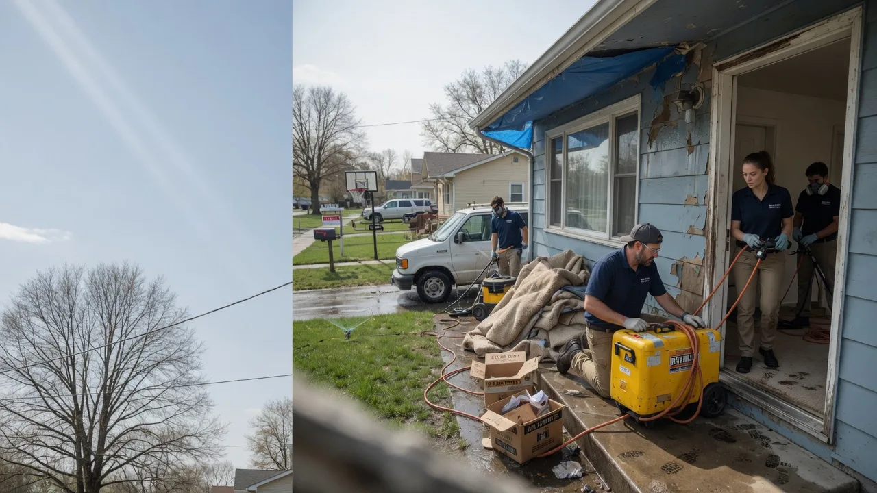 Basement Flood Cleanup in Gravity, IA near me